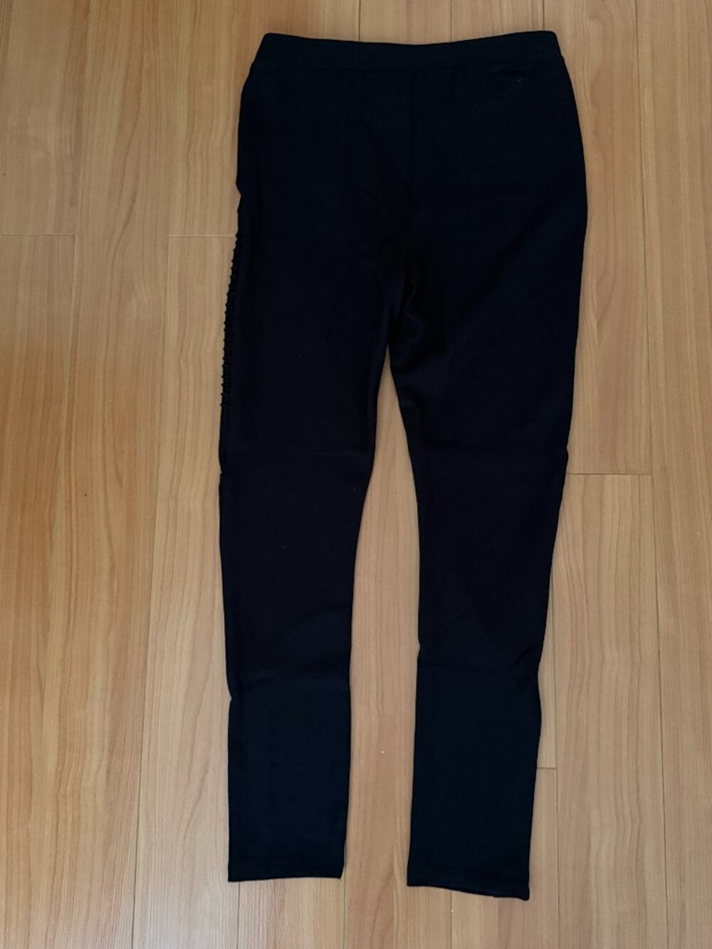 Parasuco Black Motorcycle-Style Leggings - Picture 4 of 9